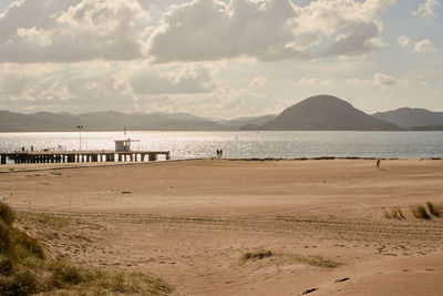 Laredo beach in summer