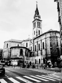 Low angle view of church