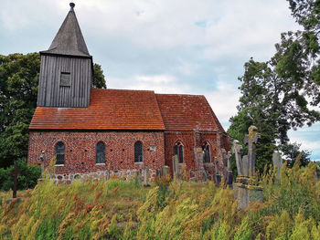 Mönchgut village church groß zicker, ruegen island