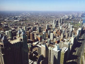 Aerial view of cityscape