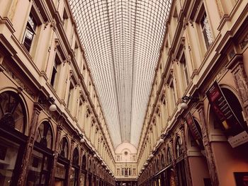 Low angle view of buildings in city