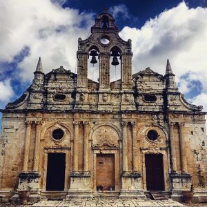 Low angle view of cathedral against sky