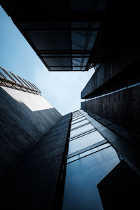 Low angle view of buildings against sky