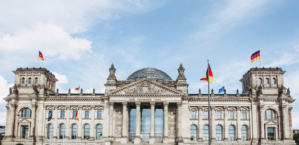 View of historical building against sky