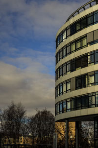 Low angle view of building against sky