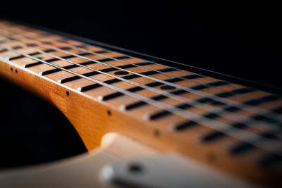 Close-up of guitar