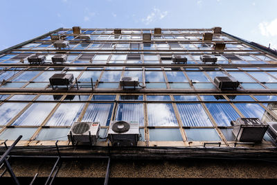 Low angle view of building against sky