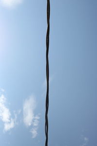 Low angle view of tree against sky