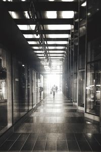 Corridor of building