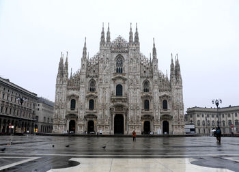 The dom, cathedral of milan. 