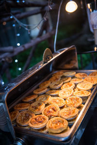 Pies at celebration event outdoors