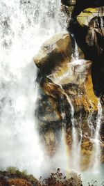 Rocks in water