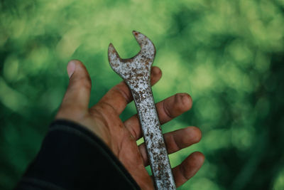 Rusty spanner