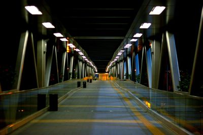 Illuminated corridor