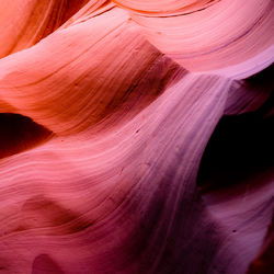 In canyons 518 - upper antelope canyon stone erosion, light, and layers of color.