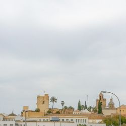 Low angle view of built structure against sky