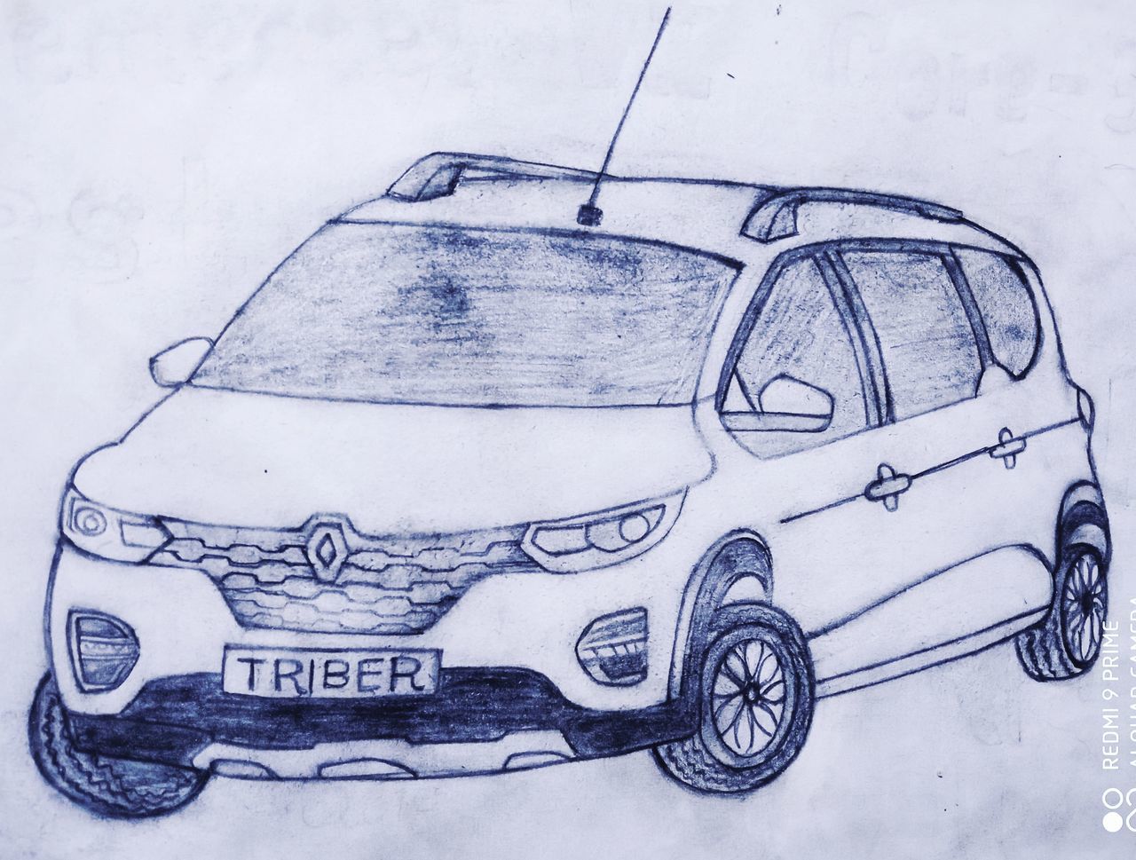 Car drawing