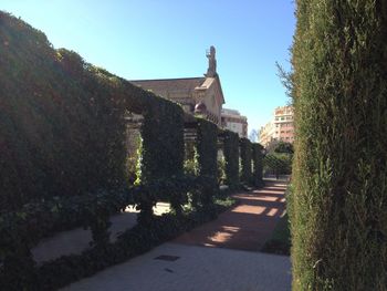 Historic building against clear sky