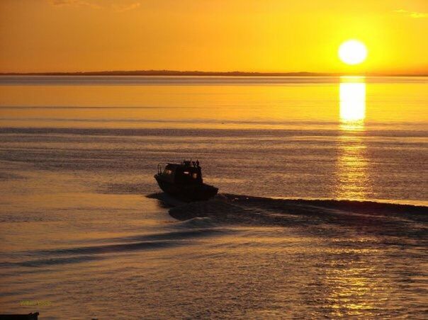 sunset, sea, sunlight, scenics, nature, sun, beauty in nature, tranquility, nautical vessel, transportation, outdoors, tranquil scene, sky, no people, day