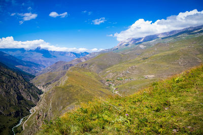 North ossetia, russia the village of kamunta is located in the digorsky songutidon gorge