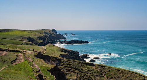 Cornish coast