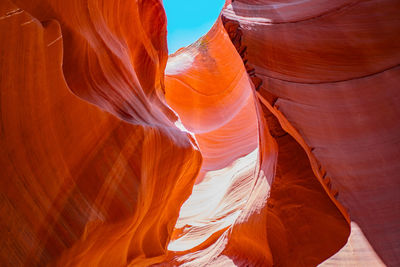 View of rock formation