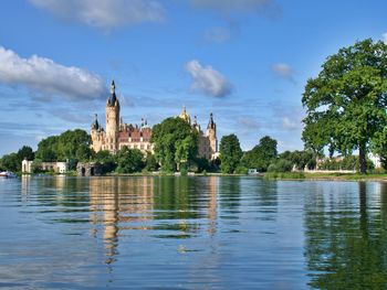 Castle on a lake