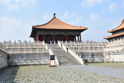 View of historical building