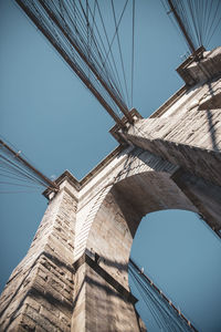 Low angle view of bridge