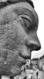 Close-up of buddha statue