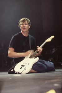 Young man playing guitar