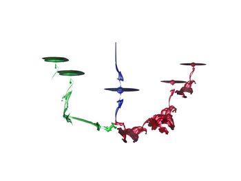 Close up of decoration against white background