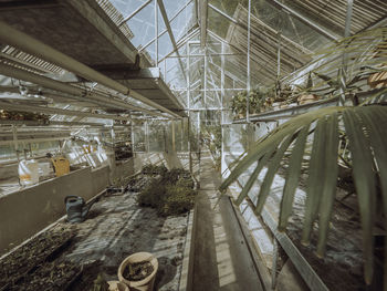 Interior of railroad station