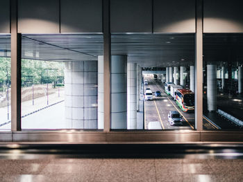 Interior of building