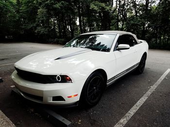 Car on road