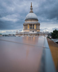 View of church st paul's against sky