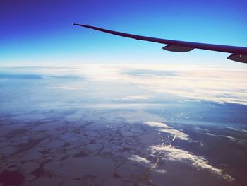 Aerial view of landscape against sky