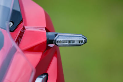 Close-up of vintage car