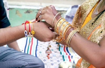 Close-up of a hands