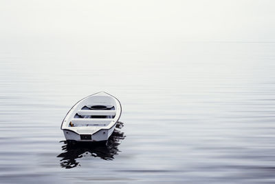 Boat in lake