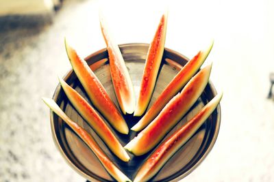 Close up of multi colored pencils