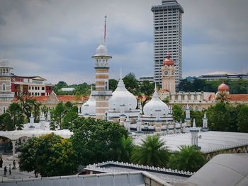 View of buildings in city