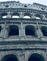 Low angle view of historical building