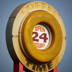 Close-up of information sign