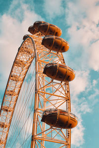 Low angle view of the millennium wheel