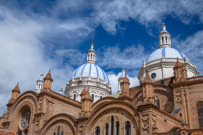 Low angle view of cathedral against sky