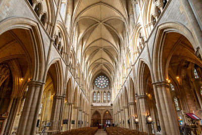 Interior of historic building