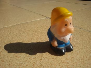 Close-up of baby girl