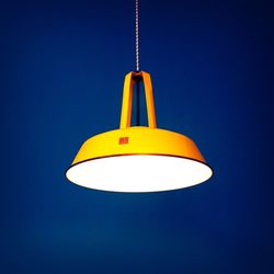 Low angle view of illuminated lights