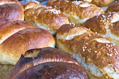 Full frame shot of bread